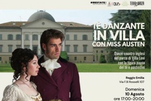 TÈ DANZANTI IN VILLA CON MISS AUSTEN